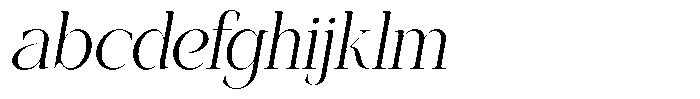 Lenkiro Italic FONT