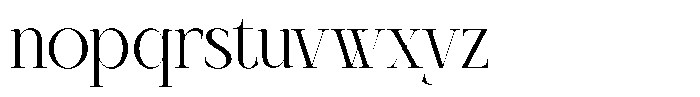 Lenkiro Regular Font LOWERCASE