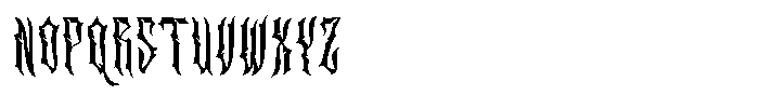 Lenmok Font UPPERCASE