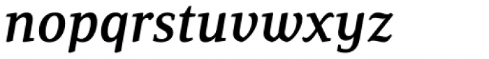 Leo Medium Italic Font LOWERCASE