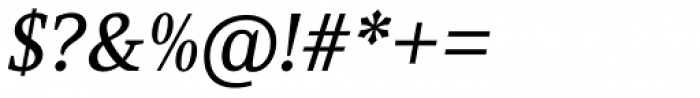 Leo SmallText Italic Font OTHER CHARS