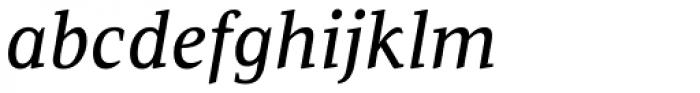 Leo SmallText Italic Font LOWERCASE