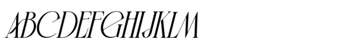 Leodarck Italic Font UPPERCASE