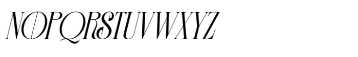 Leodarck Italic Font UPPERCASE