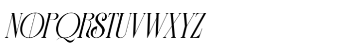 Leodarck Italic Font LOWERCASE
