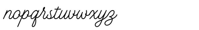 Leonaley Font LOWERCASE
