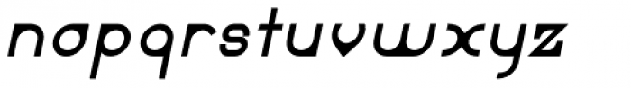 Leonardian Bold Italic Font LOWERCASE