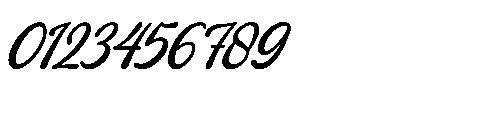 Lerafina Rumored Italic Font OTHER CHARS