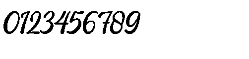 Lerafina Rumored Regular Font OTHER CHARS