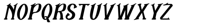 Lerapetra Italic Font UPPERCASE
