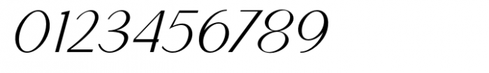 Leronine Oblique Font OTHER CHARS