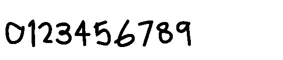 Leslie Crayon Bold Font OTHER CHARS