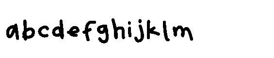 Leslie Crayon Bold FONT
