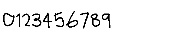 Leslie Crayon Regular Font OTHER CHARS