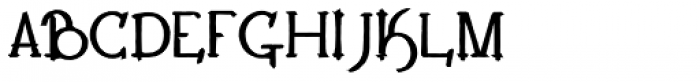 Lestatic Carved Font UPPERCASE