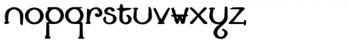 Lestatic Carved Font LOWERCASE