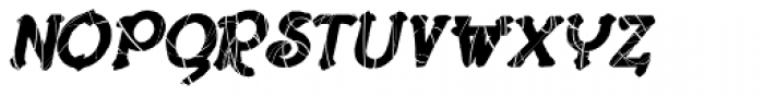 Lestatic Celerite Oblique Font UPPERCASE