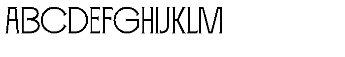 Lethis Font UPPERCASE