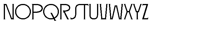 Lethis Font UPPERCASE