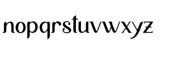 Leting Extra bold Font LOWERCASE