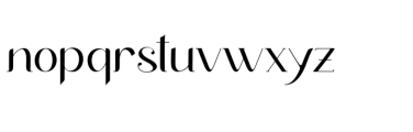Leting Regular Font LOWERCASE