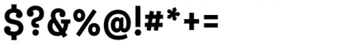 Leto Slab Condensed Bold Font OTHER CHARS