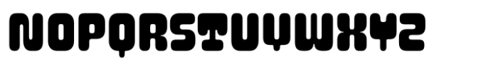 Letraflex Black Font UPPERCASE