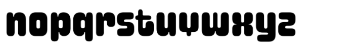 Letraflex Black Font LOWERCASE