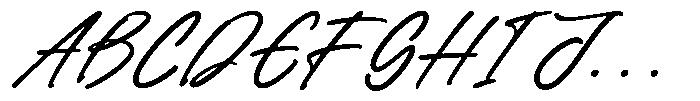 Letter Grace Regular Font UPPERCASE