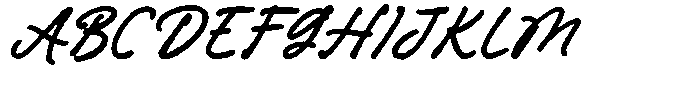 Letter Heart Font UPPERCASE