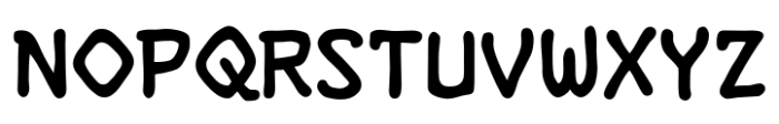 Letterbot Regular Font UPPERCASE