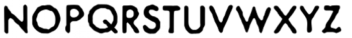 Letterhack Sans Regular Font UPPERCASE