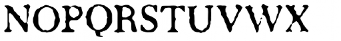 Letterhack Serif Regular Font UPPERCASE