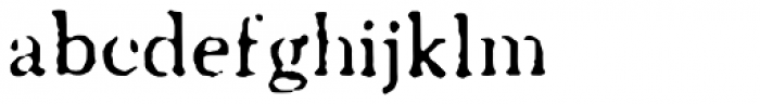 Letterhack Serif Regular Font LOWERCASE