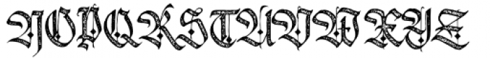 Letterhythm Stamped Font UPPERCASE