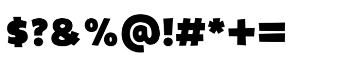 Letterizer Black Font OTHER CHARS