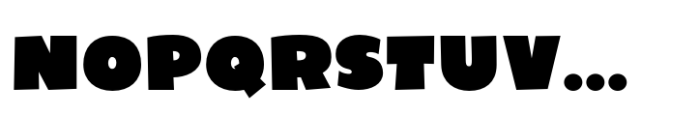 Letterizer Black Font UPPERCASE