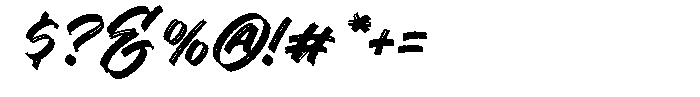 Letterpunk Font OTHER CHARS
