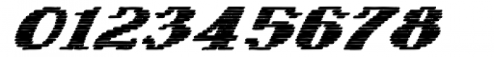 Letterstitch Bold Oblique Font OTHER CHARS