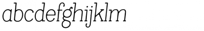 Lettre Italic Font LOWERCASE