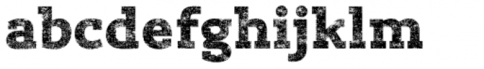 Lev Serif Black Distressed Font LOWERCASE