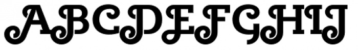 Lev Serif Deco Bold Font UPPERCASE