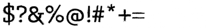 Lev Serif Grunge Font OTHER CHARS