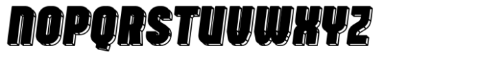 Leverkusen Cube Oblq Font LOWERCASE