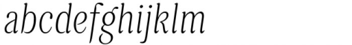 Levino Thin Font LOWERCASE