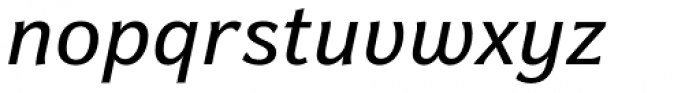 Levnam Italic Font LOWERCASE