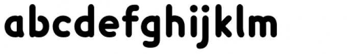 Lexie Readable Heavy Font LOWERCASE