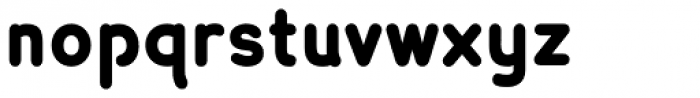 Lexie Readable Heavy Font LOWERCASE
