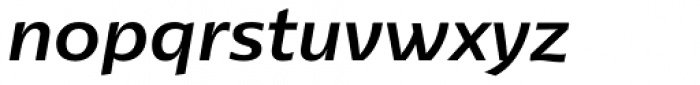 Lexis Bold Italic Font LOWERCASE