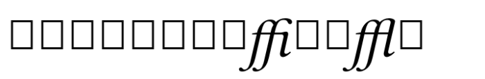 Leyden Italic Special Font UPPERCASE